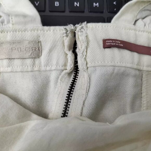 Pilcro Anthropologie Denim Skirt & Knit Tee Twofer Mini Dress Cotton S-4 268170 - Picture 15 of 15